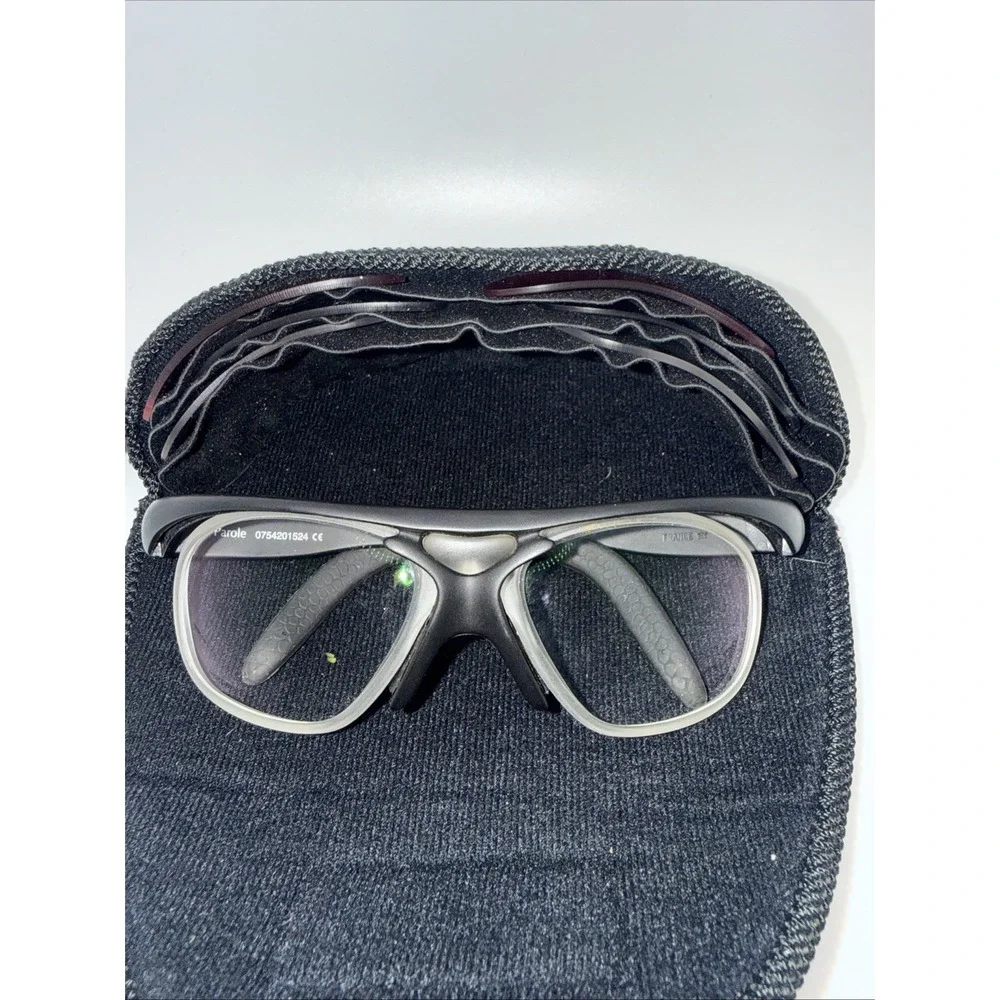 Bolle Parole Authentic Black Frame W/4 Lenses Original Case Vintage France Rare